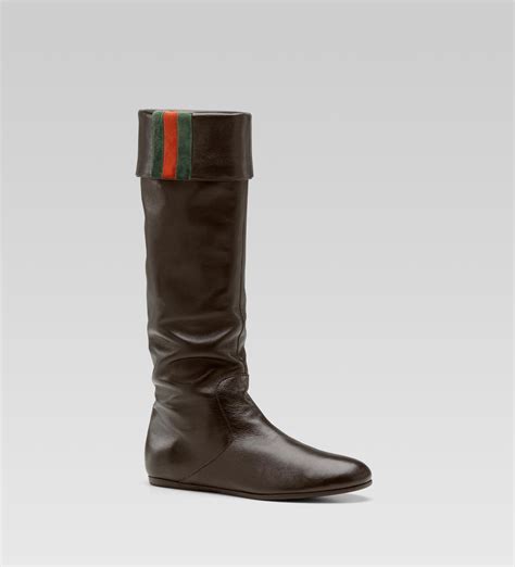 gucci flat boots sale|Gucci boots sale outlet.